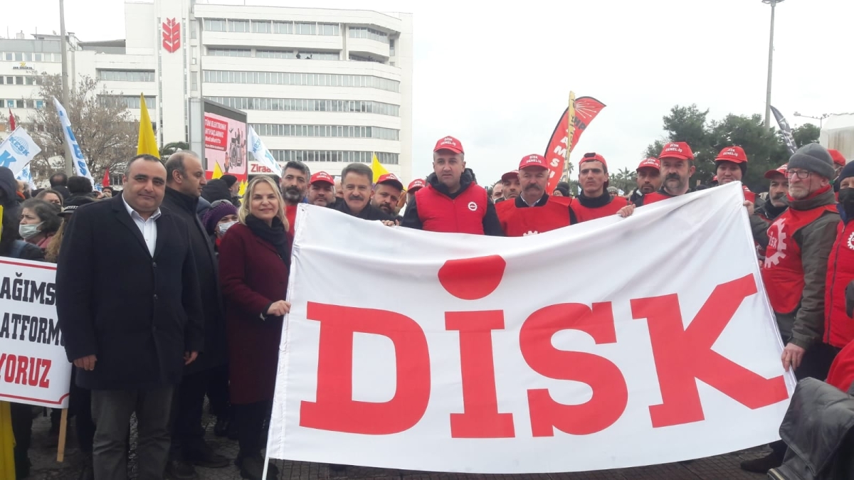 KESK'in bölge mitingi Samsun'da yapıldı