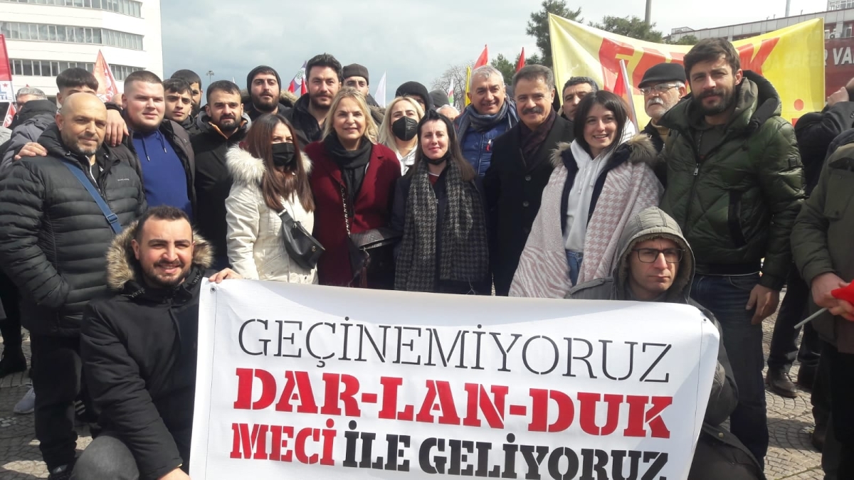 KESK'in bölge mitingi Samsun'da yapıldı