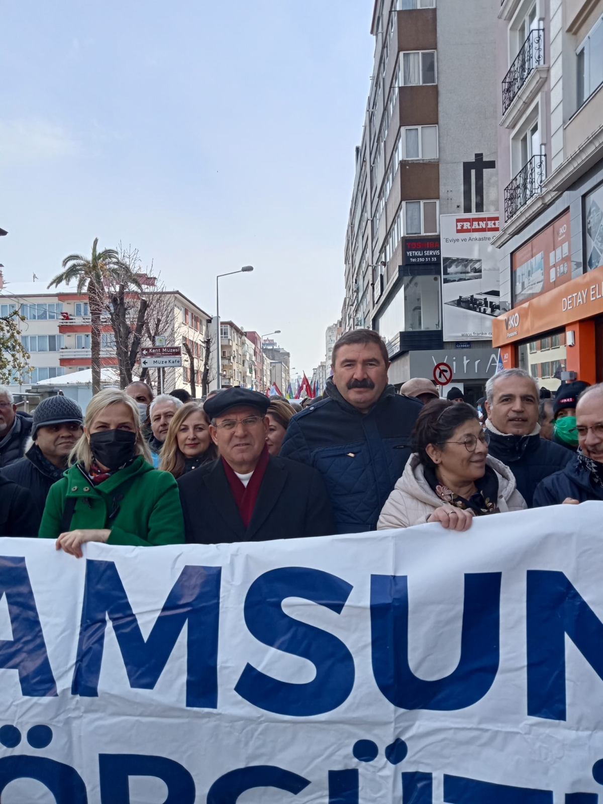 KESK'in bölge mitingi Samsun'da yapıldı