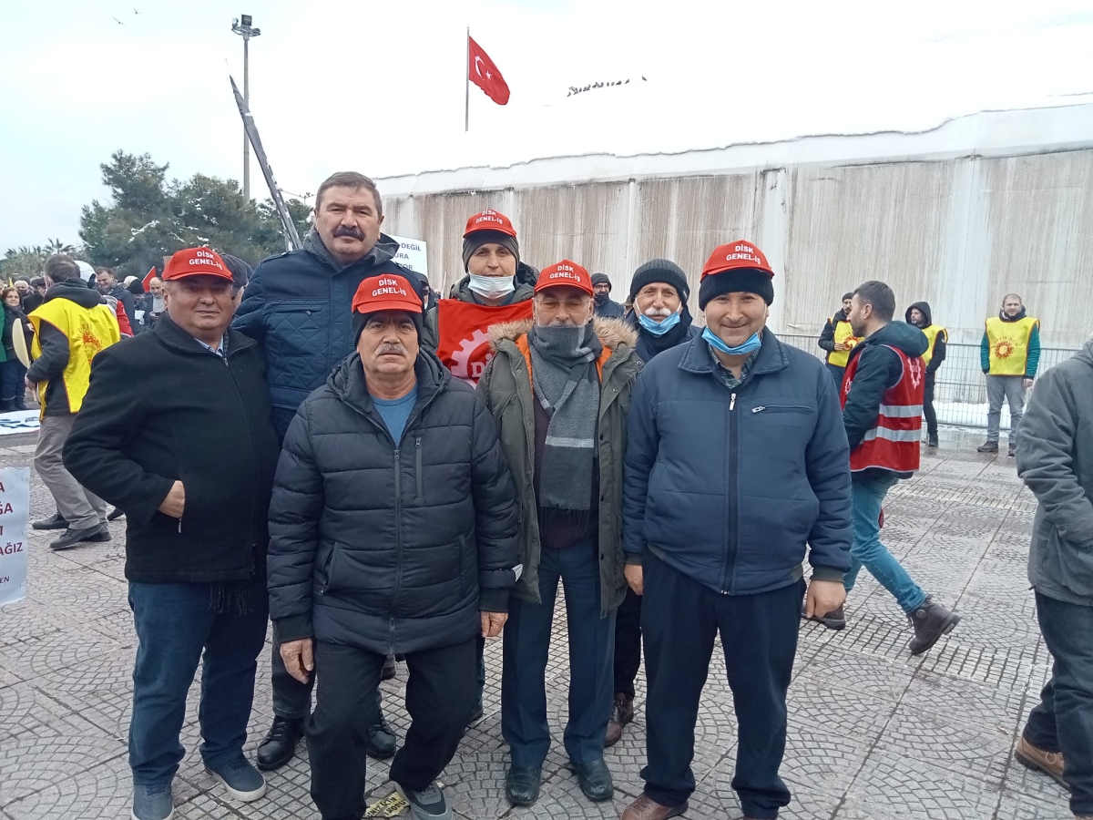 KESK'in bölge mitingi Samsun'da yapıldı