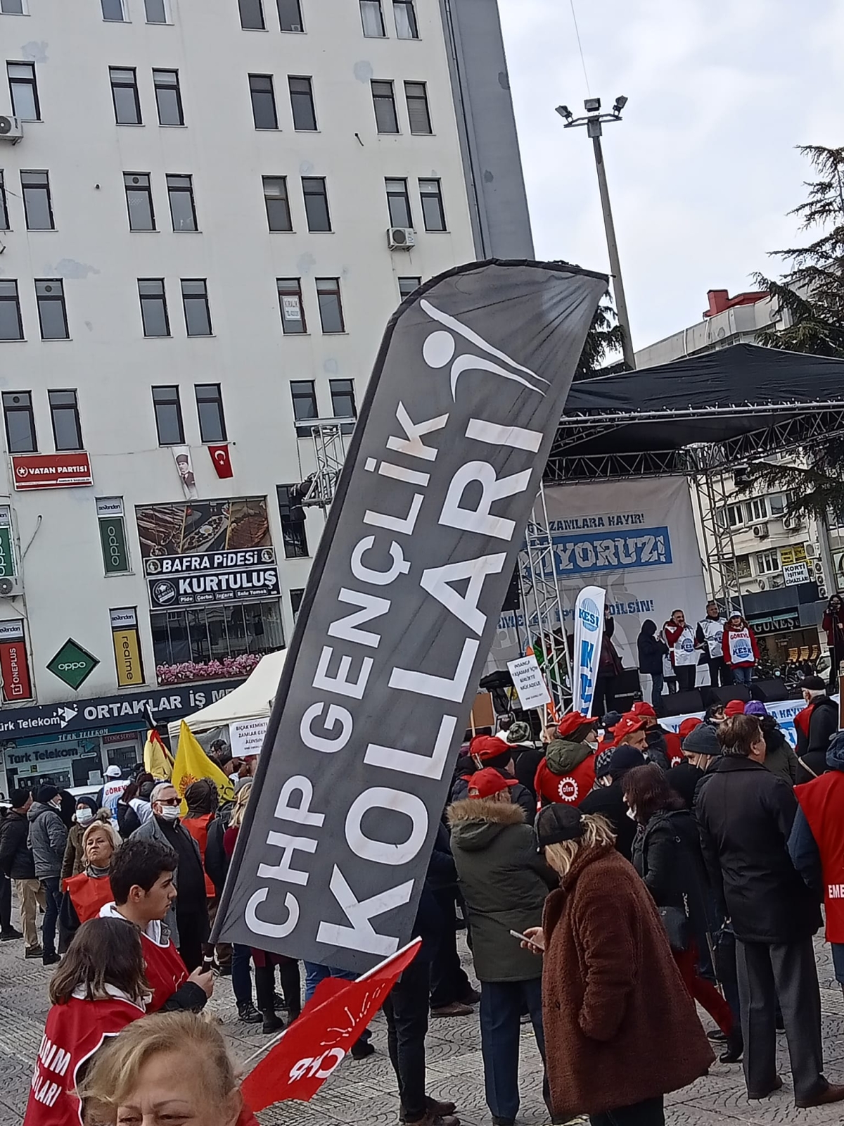 KESK'in bölge mitingi Samsun'da yapıldı