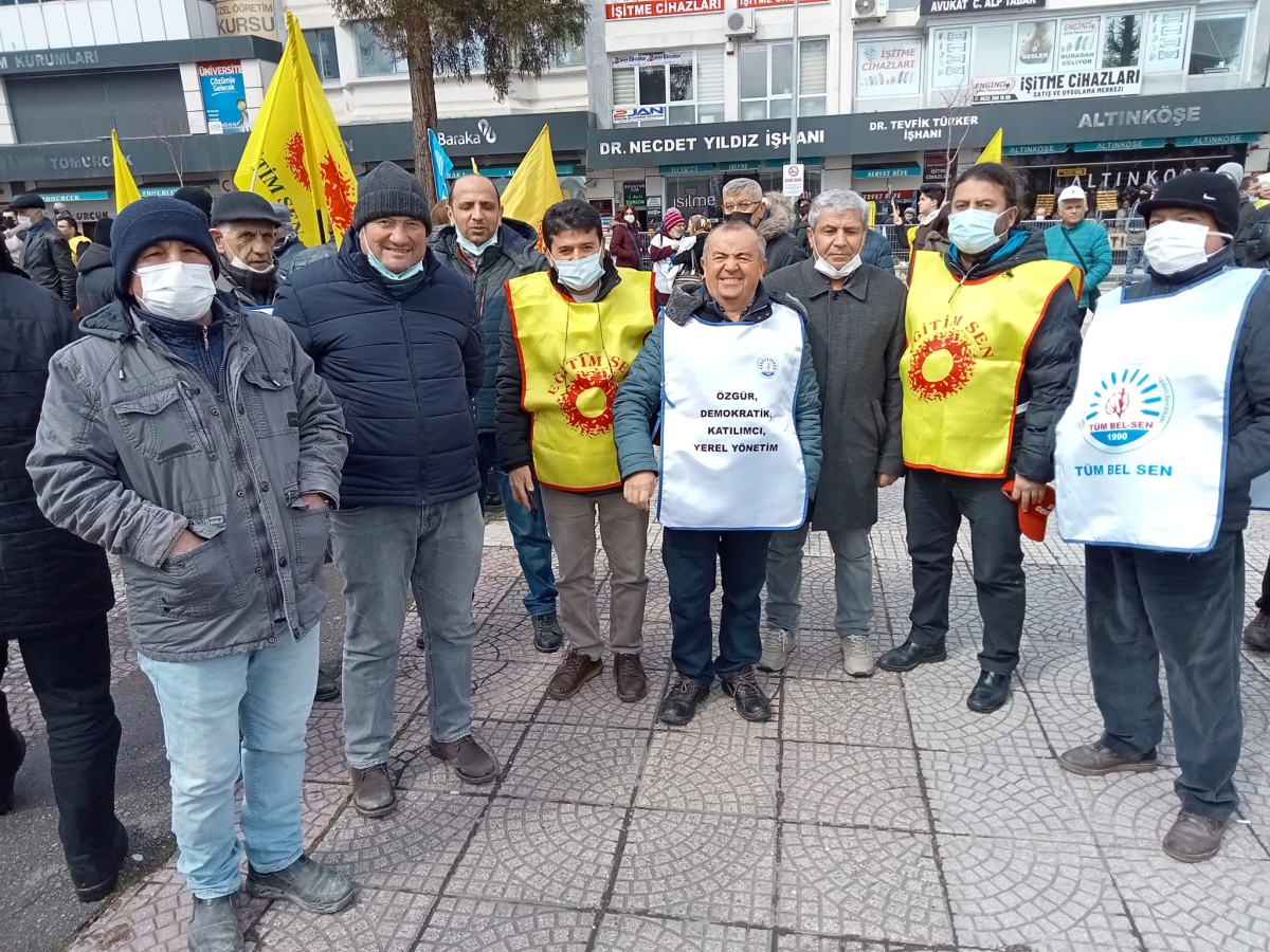 KESK'in bölge mitingi Samsun'da yapıldı