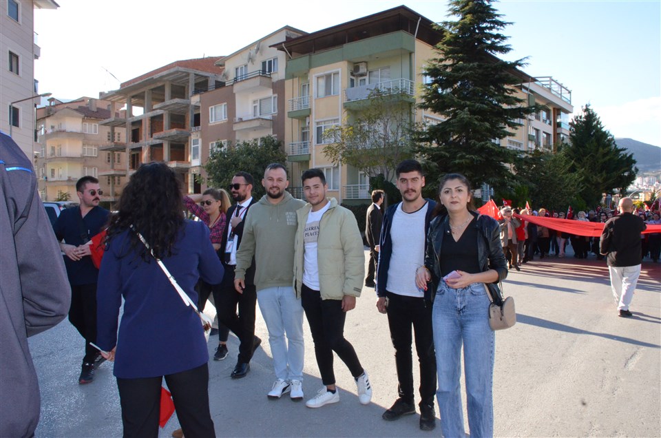 Amasya’da Cumhuriyet Yürüyüşü