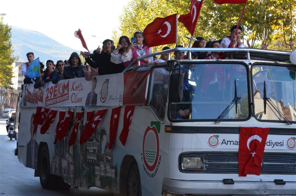 Amasya’da Cumhuriyet Yürüyüşü