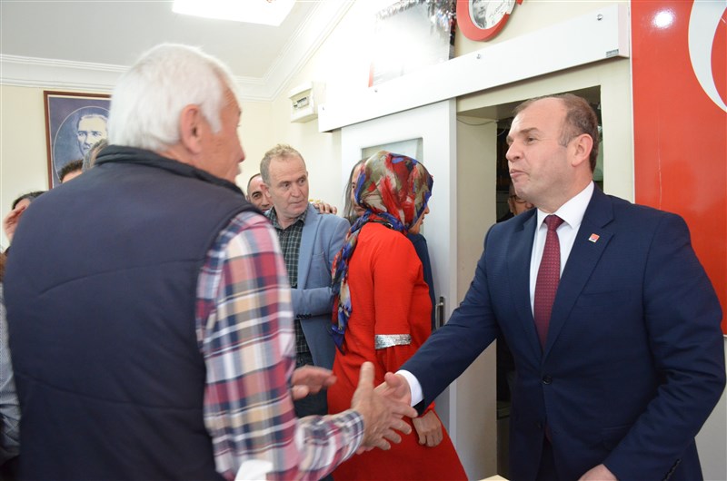 CHP Amasya Milletvekili Aday Adayı Ali Rıza Ağış Amasya il Başkanlığında Adaylığını Açıkladı