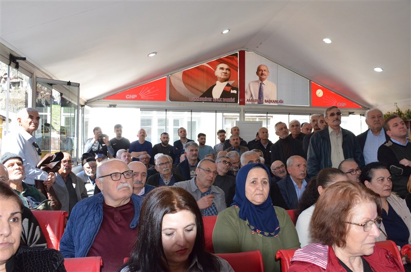 CHP Amasya Milletvekili Aday Adayı Ali Rıza Ağış Amasya il Başkanlığında Adaylığını Açıkladı