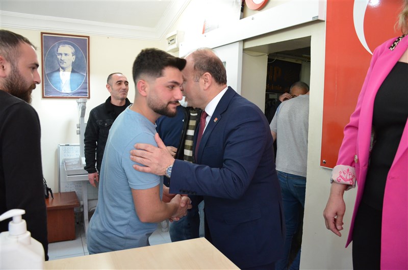 CHP Amasya Milletvekili Aday Adayı Ali Rıza Ağış Amasya il Başkanlığında Adaylığını Açıkladı