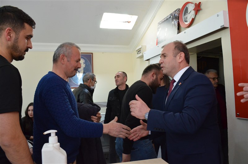 CHP Amasya Milletvekili Aday Adayı Ali Rıza Ağış Amasya il Başkanlığında Adaylığını Açıkladı