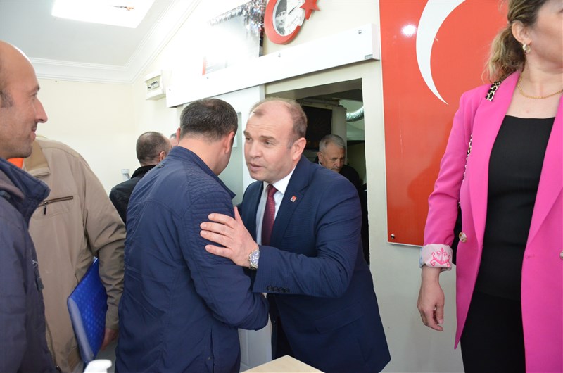 CHP Amasya Milletvekili Aday Adayı Ali Rıza Ağış Amasya il Başkanlığında Adaylığını Açıkladı