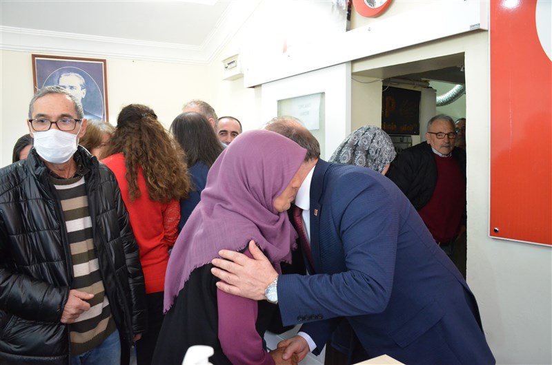 CHP Amasya Milletvekili Aday Adayı Ali Rıza Ağış Amasya il Başkanlığında Adaylığını Açıkladı