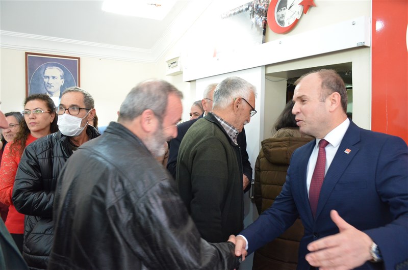 CHP Amasya Milletvekili Aday Adayı Ali Rıza Ağış Amasya il Başkanlığında Adaylığını Açıkladı