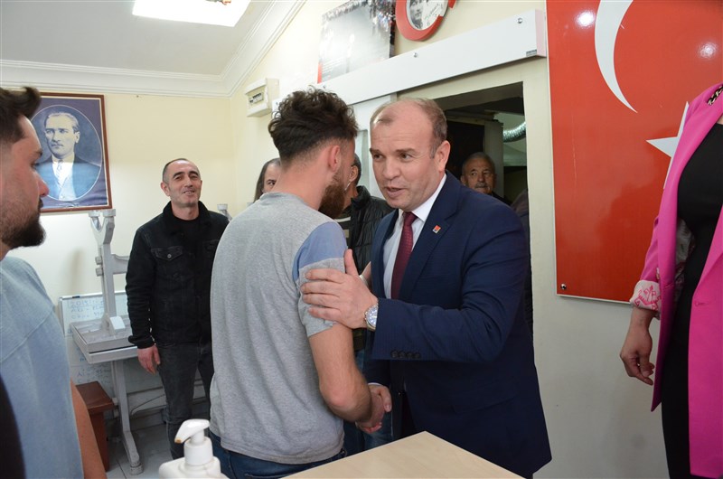 CHP Amasya Milletvekili Aday Adayı Ali Rıza Ağış Amasya il Başkanlığında Adaylığını Açıkladı