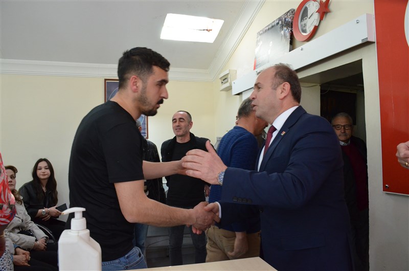 CHP Amasya Milletvekili Aday Adayı Ali Rıza Ağış Amasya il Başkanlığında Adaylığını Açıkladı