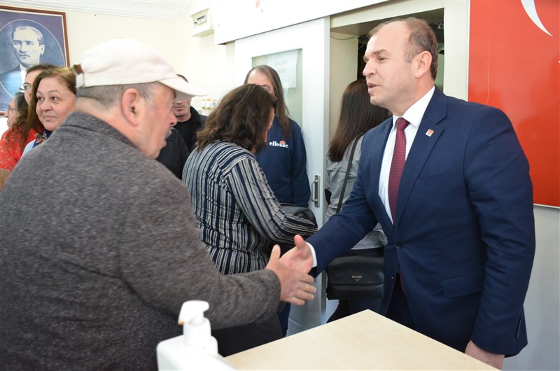 CHP Amasya Milletvekili Aday Adayı Ali Rıza Ağış Amasya il Başkanlığında Adaylığını Açıkladı