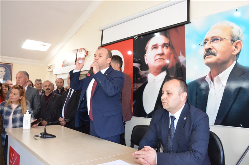 CHP Amasya Milletvekili Aday Adayı Ali Rıza Ağış Amasya il Başkanlığında Adaylığını Açıkladı
