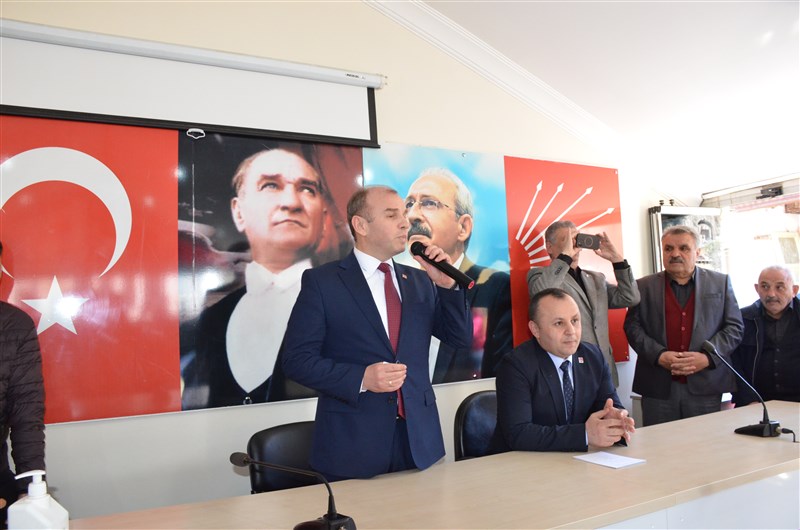 CHP Amasya Milletvekili Aday Adayı Ali Rıza Ağış Amasya il Başkanlığında Adaylığını Açıkladı