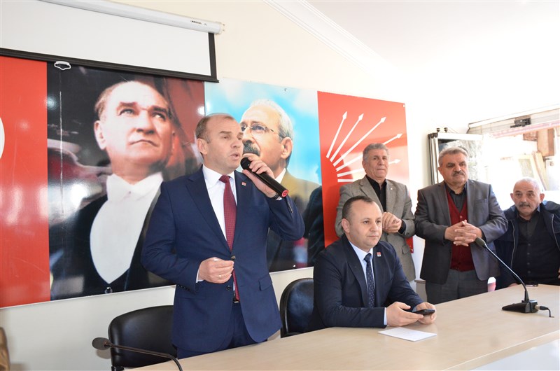 CHP Amasya Milletvekili Aday Adayı Ali Rıza Ağış Amasya il Başkanlığında Adaylığını Açıkladı