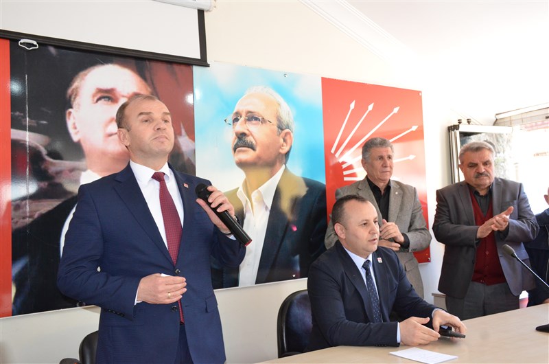 CHP Amasya Milletvekili Aday Adayı Ali Rıza Ağış Amasya il Başkanlığında Adaylığını Açıkladı