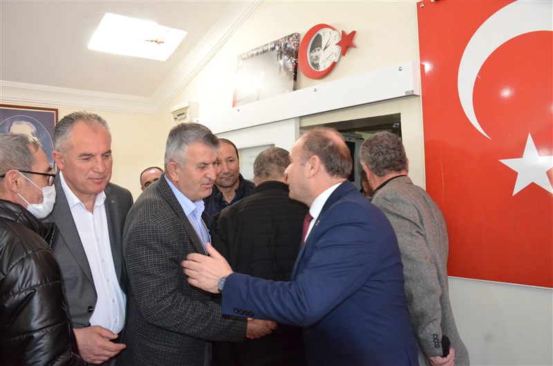 CHP Amasya Milletvekili Aday Adayı Ali Rıza Ağış Amasya il Başkanlığında Adaylığını Açıkladı