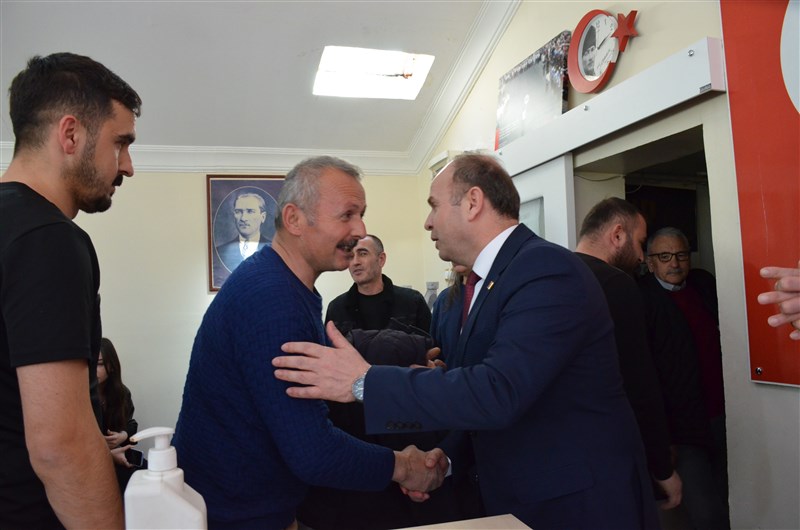 CHP Amasya Milletvekili Aday Adayı Ali Rıza Ağış Amasya il Başkanlığında Adaylığını Açıkladı