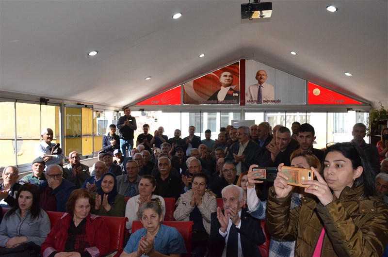 CHP Amasya Milletvekili Aday Adayı Ali Rıza Ağış Amasya il Başkanlığında Adaylığını Açıkladı