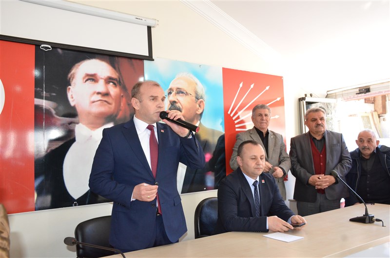 CHP Amasya Milletvekili Aday Adayı Ali Rıza Ağış Amasya il Başkanlığında Adaylığını Açıkladı