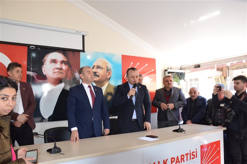 CHP Amasya Milletvekili Aday Adayı Ali Rıza Ağış Amasya il Başkanlığında Adaylığını Açıkladı