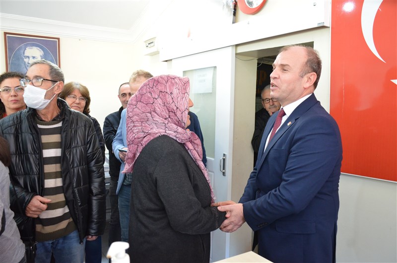 CHP Amasya Milletvekili Aday Adayı Ali Rıza Ağış Amasya il Başkanlığında Adaylığını Açıkladı