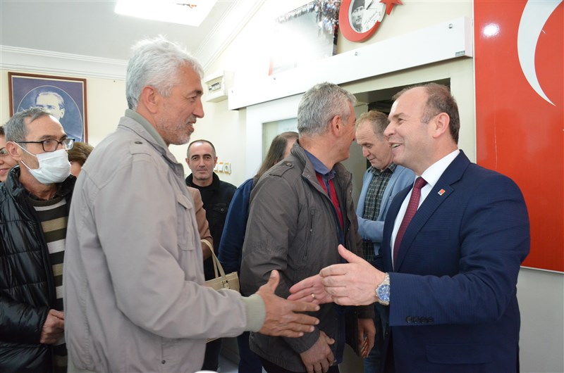 CHP Amasya Milletvekili Aday Adayı Ali Rıza Ağış Amasya il Başkanlığında Adaylığını Açıkladı