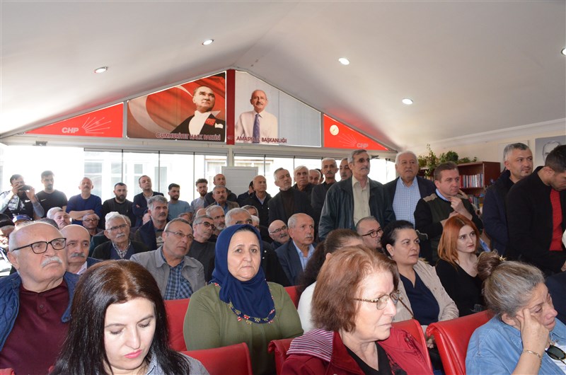 CHP Amasya Milletvekili Aday Adayı Ali Rıza Ağış Amasya il Başkanlığında Adaylığını Açıkladı