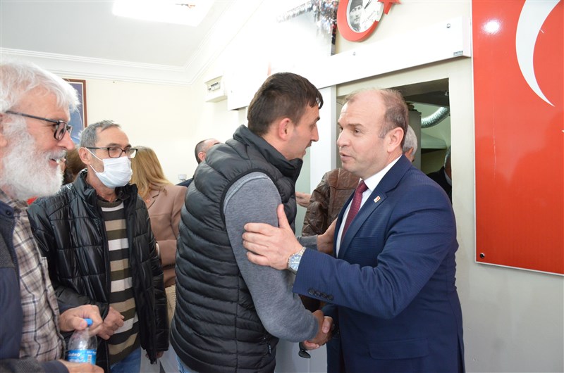 CHP Amasya Milletvekili Aday Adayı Ali Rıza Ağış Amasya il Başkanlığında Adaylığını Açıkladı