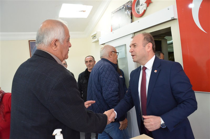 CHP Amasya Milletvekili Aday Adayı Ali Rıza Ağış Amasya il Başkanlığında Adaylığını Açıkladı