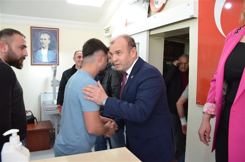 CHP Amasya Milletvekili Aday Adayı Ali Rıza Ağış Amasya il Başkanlığında Adaylığını Açıkladı