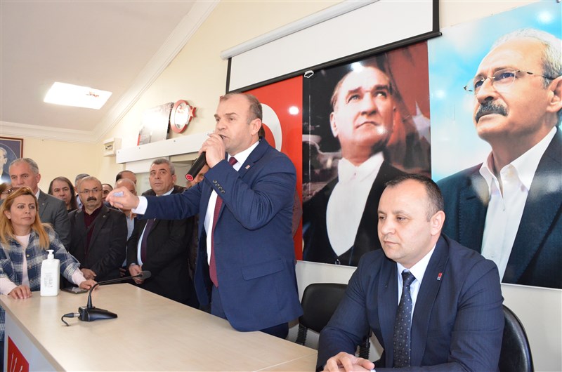 CHP Amasya Milletvekili Aday Adayı Ali Rıza Ağış Amasya il Başkanlığında Adaylığını Açıkladı