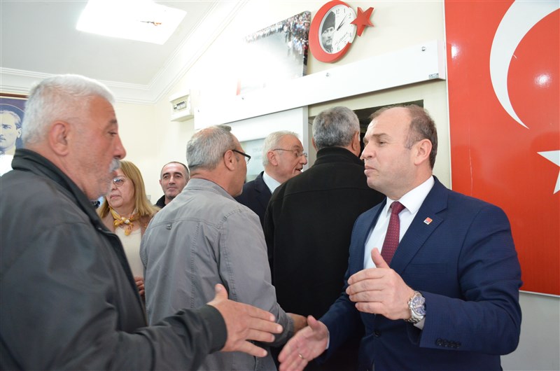 CHP Amasya Milletvekili Aday Adayı Ali Rıza Ağış Amasya il Başkanlığında Adaylığını Açıkladı