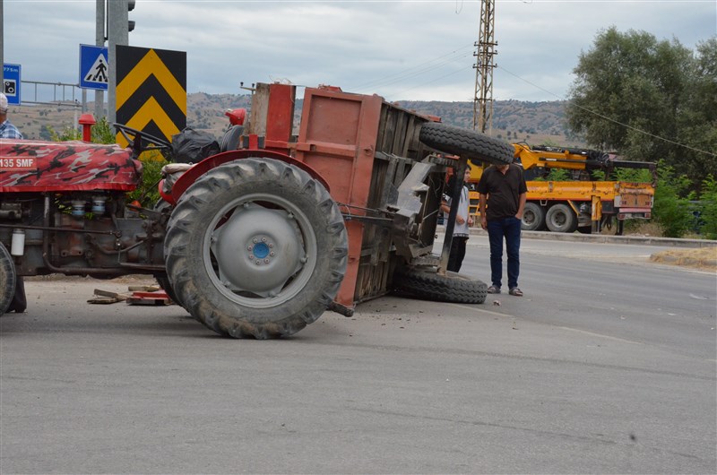 Taşova Giriş Kavşağında Kaza..!