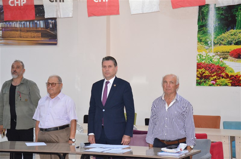CHP Göynücek İlçe Kongresi'nde Ercan Karamelek Başkan Seçildi.