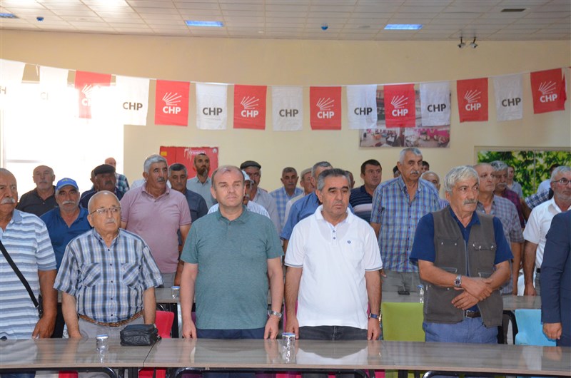 CHP Göynücek İlçe Kongresi'nde Ercan Karamelek Başkan Seçildi.