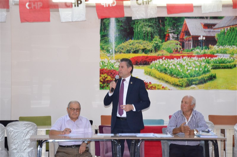 CHP Göynücek İlçe Kongresi'nde Ercan Karamelek Başkan Seçildi.