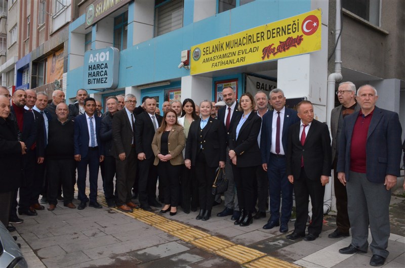 TBMM Başkan Vekili Gülizar Biçer Karaca Amasya’da Ziyaretlerde Bulundu.