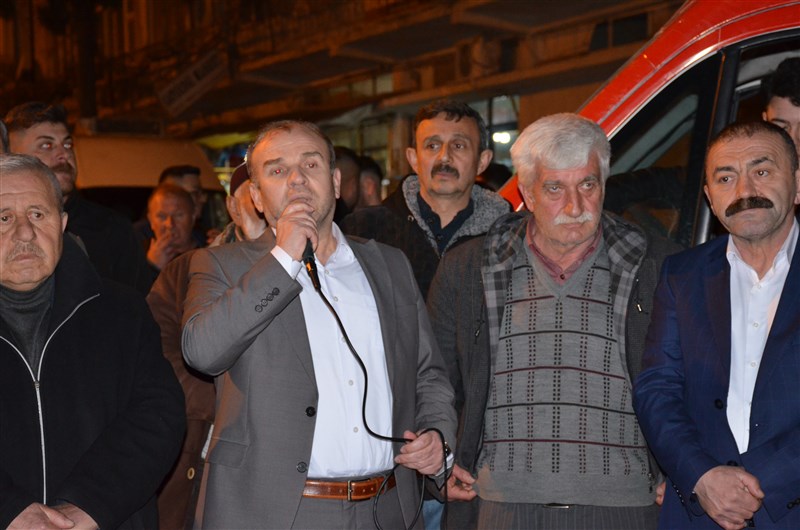 Uluköy’de CHP Heyetine Coşkulu Karşılama