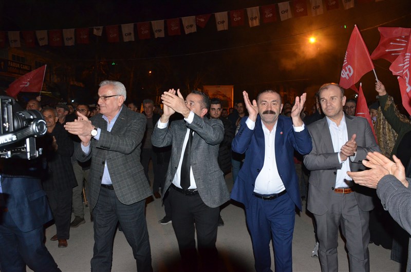 Uluköy’de CHP Heyetine Coşkulu Karşılama