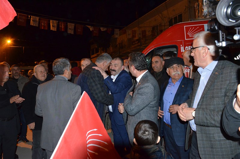 Uluköy’de CHP Heyetine Coşkulu Karşılama