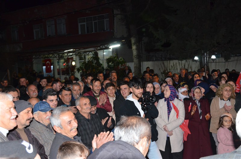 Uluköy’de CHP Heyetine Coşkulu Karşılama