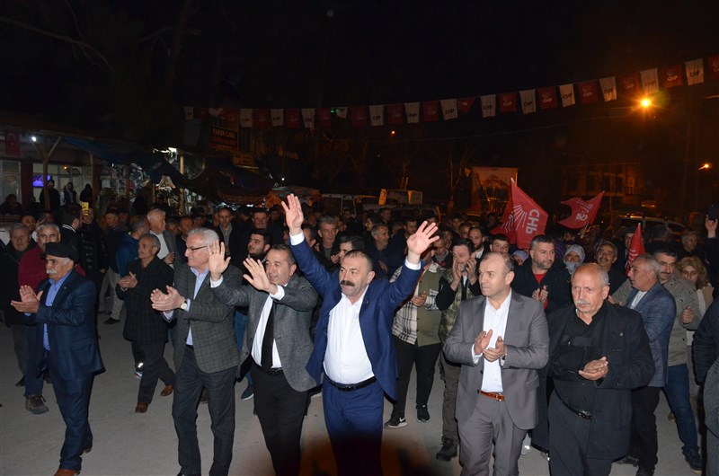 Uluköy’de CHP Heyetine Coşkulu Karşılama