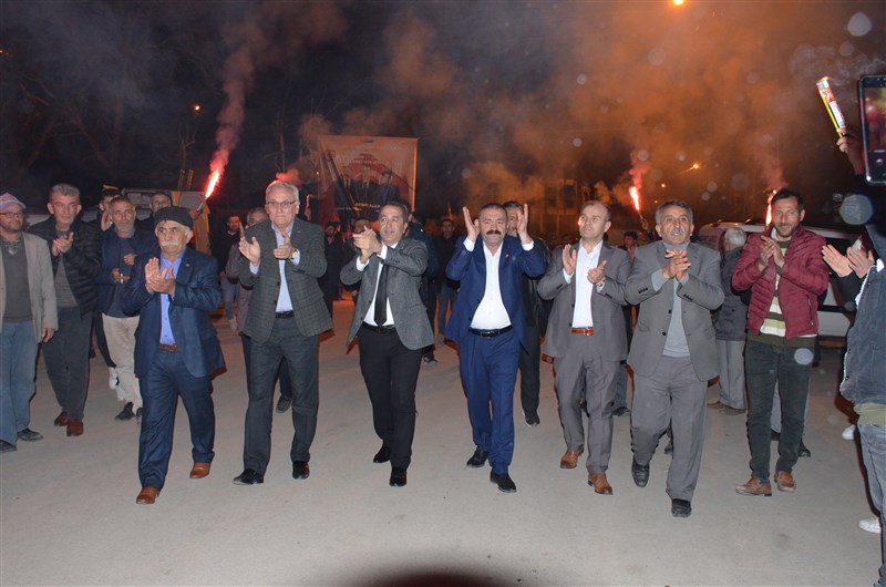 Uluköy’de CHP Heyetine Coşkulu Karşılama