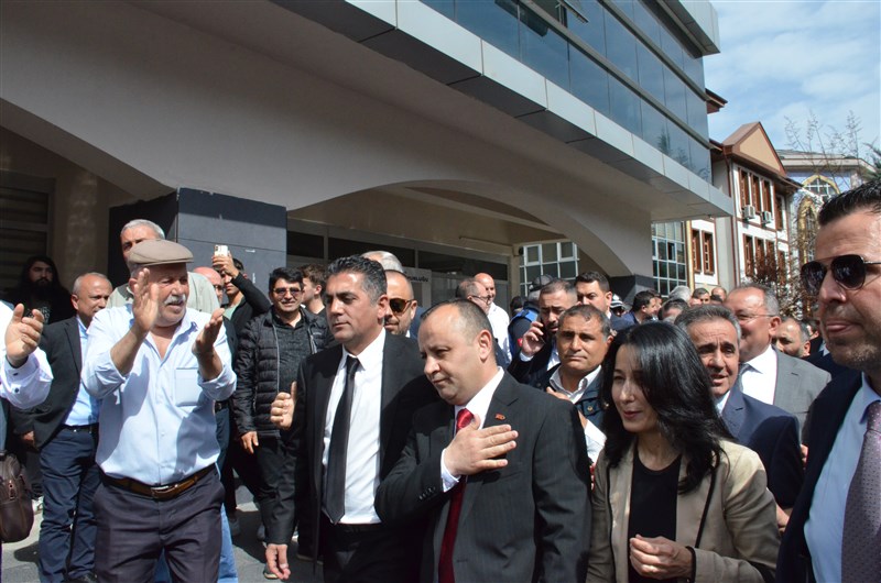 Amasya Belediye Başkanı Turgay Sevindi Makamına Yerleşti