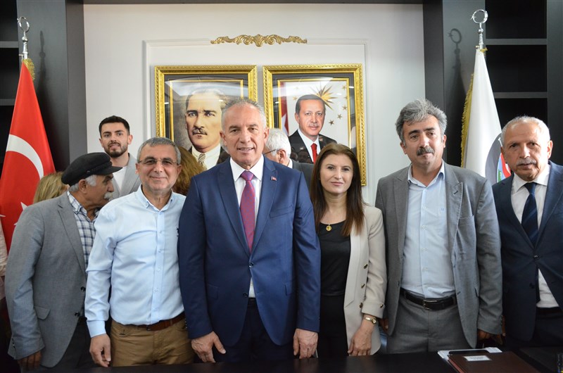 Amasya Belediye Başkanı Turgay Sevindi Makamına Yerleşti