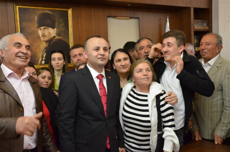 Amasya Belediye Başkanı Turgay Sevindi Makamına Yerleşti
