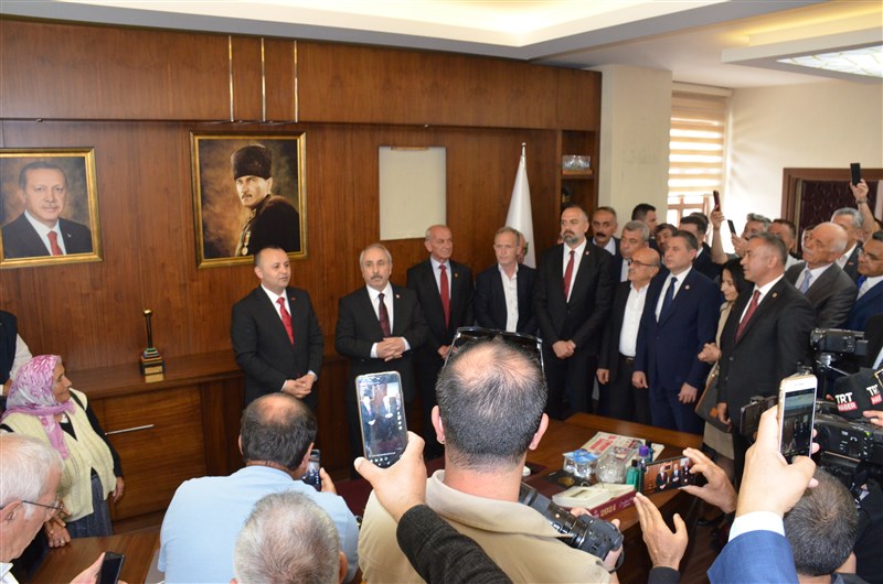 Amasya Belediye Başkanı Turgay Sevindi Makamına Yerleşti